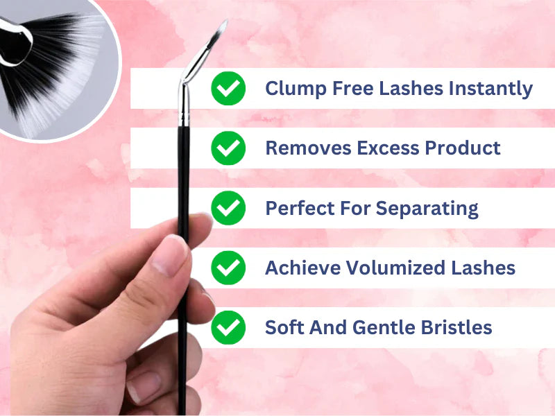LashFan Mascara Fan Brush