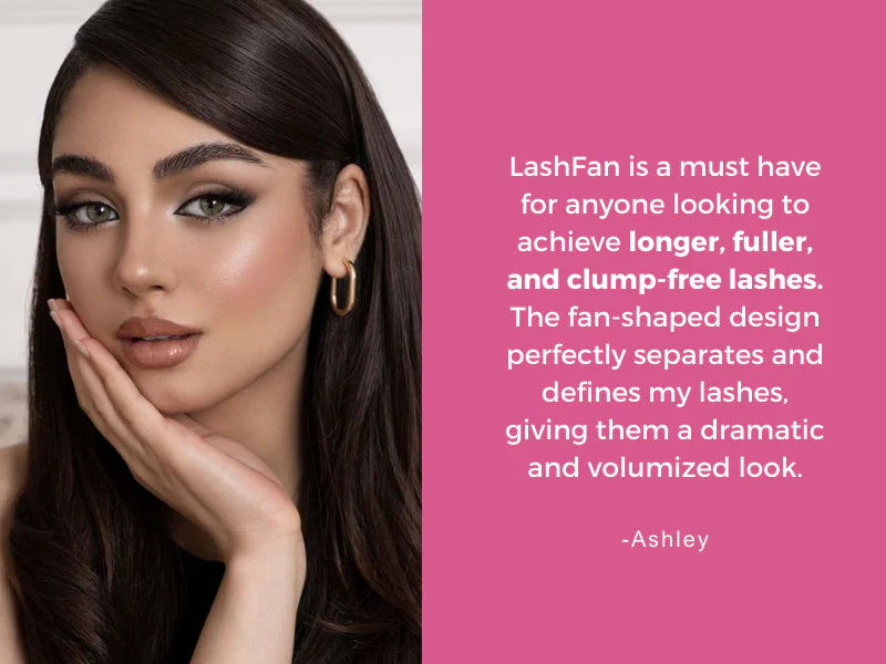 LashFan Mascara Fan Brush